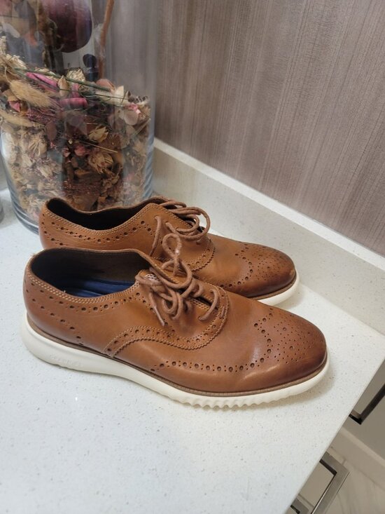 Cole Haan Zerogrand Brown Leather Wingtip Oxford Z3517*Men Size 9.5 M main image 5